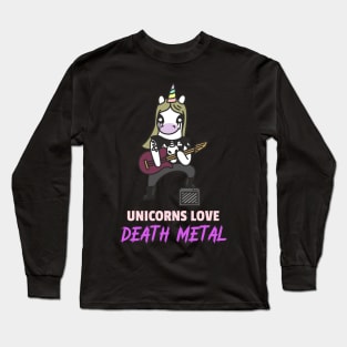 Death Metal - Unicorn Series Long Sleeve T-Shirt